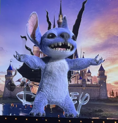 Naar de film van Lilo en Stitch